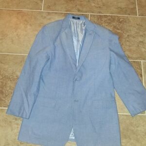 Men's Izod  Light Blue Blazer Size 18